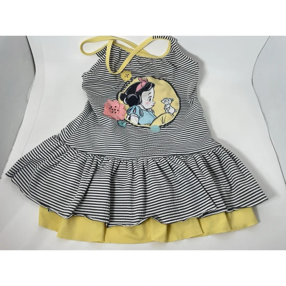 Disney Store Animators‎ Collection Snow White Swim Tankini Top - Girls Sz 7/8